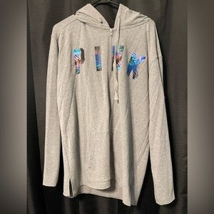 Fairly worn woman’s zip up hoodie